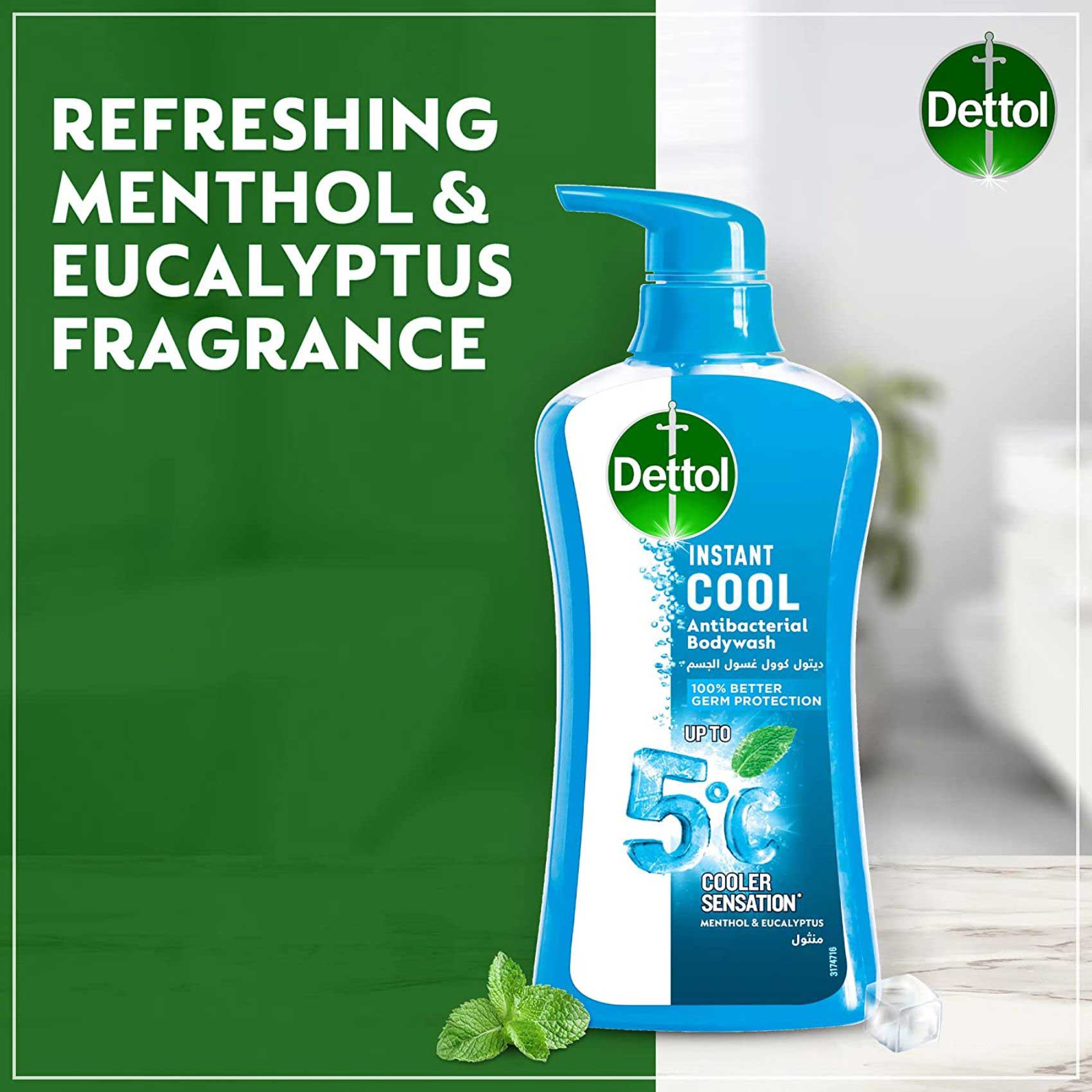 Dettol Anti-Bacterial Cool Body Wash 500ml