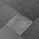 MODI Stainless Steel Floor Drain With Cover   Odour-proof Round Shower Drain for Bathroom (15 x 15 cm)