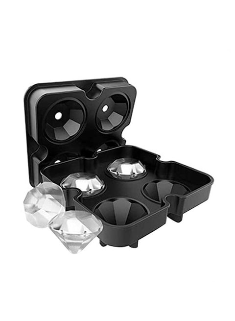 MissTiara Ice Cube Tray Black 5inch