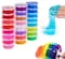 lavish 24Color Non-toxic Blowing Bubbles Crystal Mud Super Light Clay Draw Slime Funny Toys