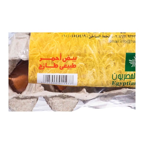 Egyptian Growers Red Eggs - 30 Pieces