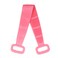 Generic-Pink 80cm Silicone Bathing Brush Exfoliating Back Scrubber for Men &amp; Women Double Sided Shower Bath Skin Massage Deep Cleaning Body Scrubber Brush