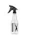 Generic Plastic Salon Spray Bottle Clear/Black 390ml