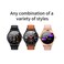 Generic-MK10 Smart Watch 1.3 inch Touch Screen Health Sleep Monitor Blood Pressure Heart Rate Smart Band Watch IP67 Waterproof Fitness Tracker