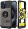 Spigen Slim Armor MagFit for iPhone 15 Pro case cover with Kickstand MagSafe compatible (2023) - Gunmetal