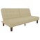 In House Maria 2 In 1 Sofabed Velvet Upholstered - Dark Ivory
