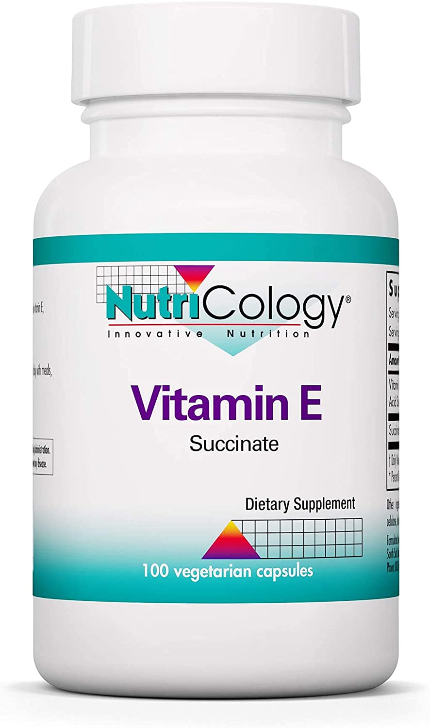 Buy Nutricology, Vitamin E, Succinate, 100 Vegetarian Capsules Online ...