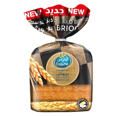 Buy L'usine Bread Sliced Brioche 320gr Online Carrefour Qatar