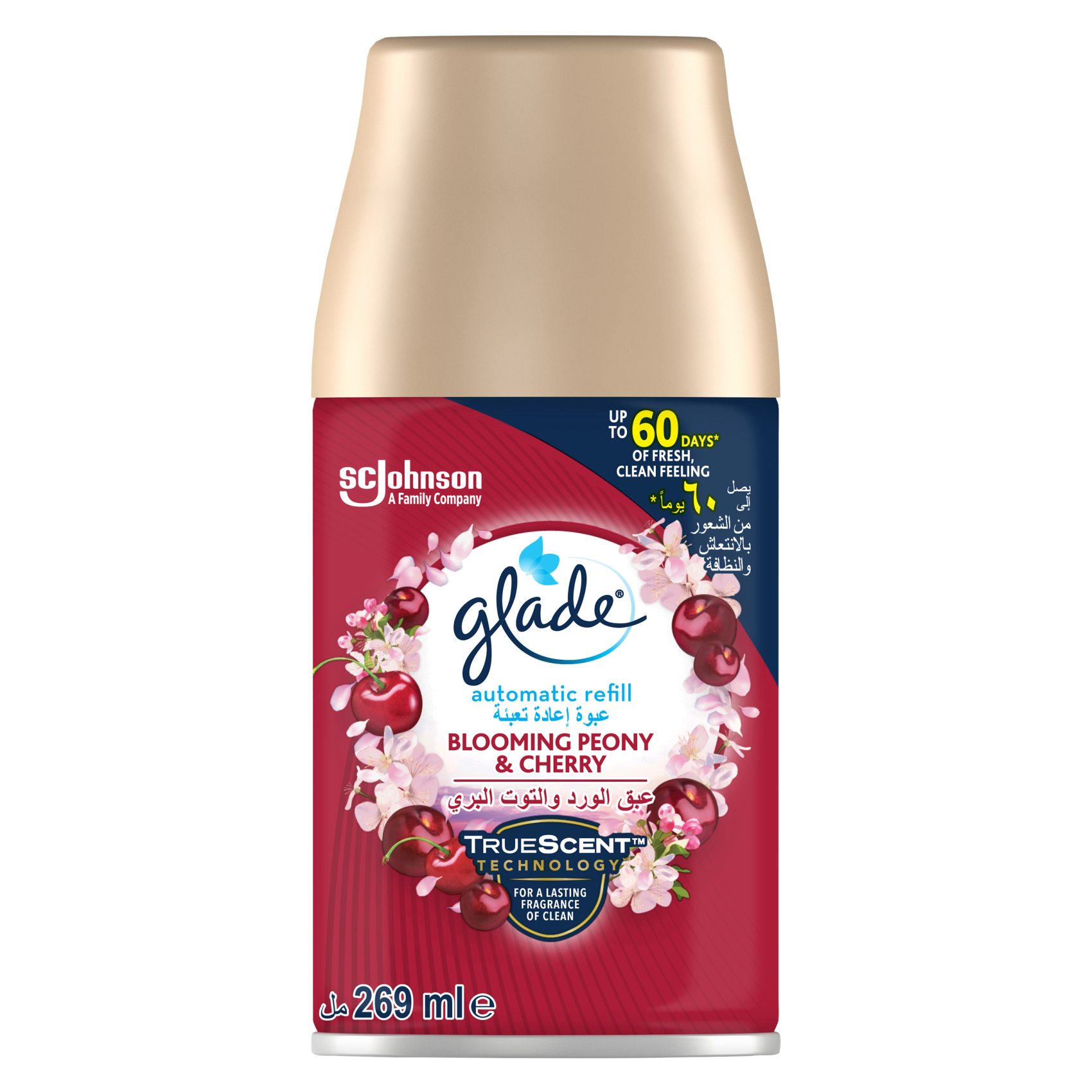 Glade Automatic Spray Refill Blooming Peony &amp; Cherry Air Freshener 269ml