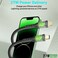 Promate TransLine-Ci 27W Power Delivery USB-C to Lightning Cable with Transparent Shells