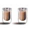CuisineArt Istikan Double Wall Glass Cup GC-IST-100 Clear 100ml 2 PCS