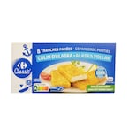 Buy Carrefour Alaska Breaded Fish 50g Pack of 8 in UAE