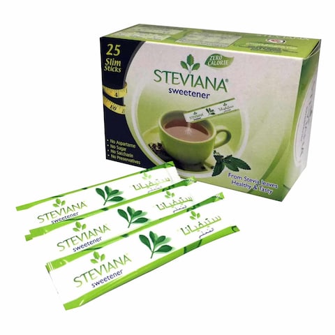 Steviana Sweetener 25 Sticks