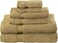 Comfy 6 Piece Highly Absorbent Combed Cotton 550 GSM Hotel Quality Towel Set - Beige