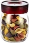 Royalford Rf9002 1800ml Air-Proof Glass Jar &ndash;Round Shaped, Healthier Choice, Maximum Freshness And Dishwasher Safe - Food Storage Container With Lid, Airtight Sealed Glass Container &ndash; Durable And Tran