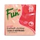 Fun 2Ply Napkin 40X40 Ruby Red 50Pc