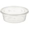 Cosmoplast 250 Ml Pack Of 10 Clear Microwave Containers With Clear Lids, Ifcmmwclr25S01Tp, Microwave Container