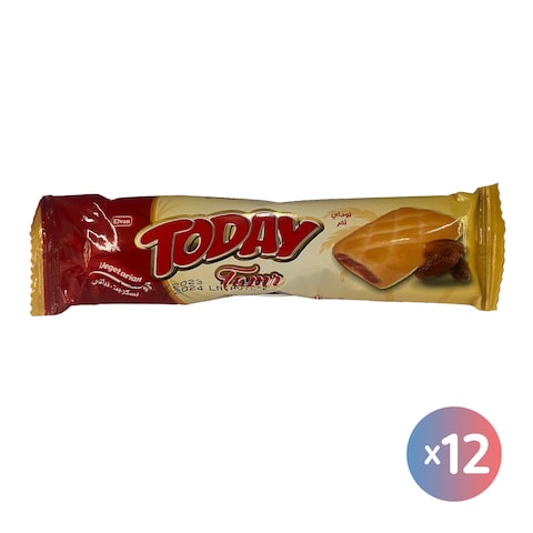 Today Tamr Vegetarian Biscuits - 36 gram - 12 Pieces