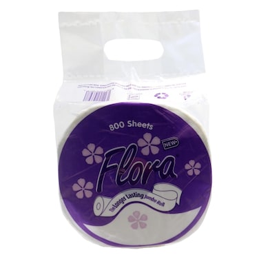 Flora Jumbo Bathroom Tissue 100m