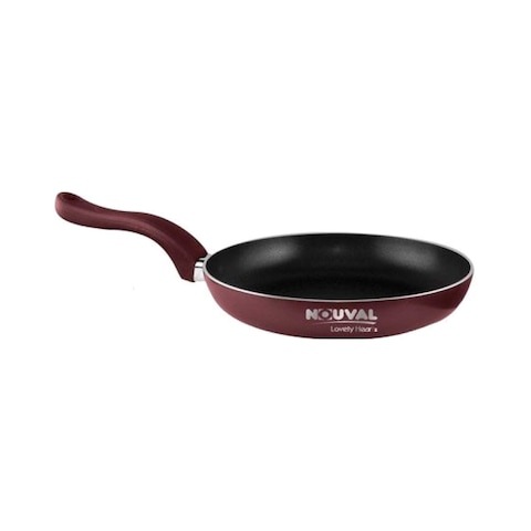 Nouval Lovely Hearts Frying Pan - 20cm - Red