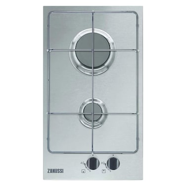 Zanussi 2 Burner Gas Hob 30cm ZGG35214XA Silver