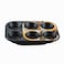 Home Maker 6 Cup Muffin Pan Black 26x18cm