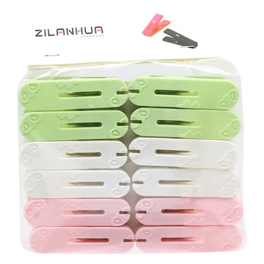 Fashion Plastic Family Pegs 8Pcs