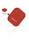 Generic Protective Silicone Case Cover With Anti Lost Straps For Apple Airpods Red