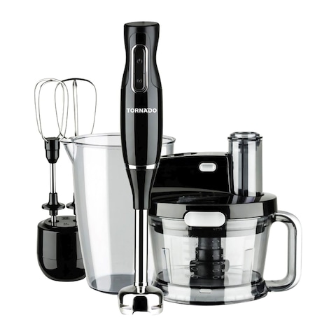 Tornado Hand Blender - 1000 Watt - Black - THB-1000MK