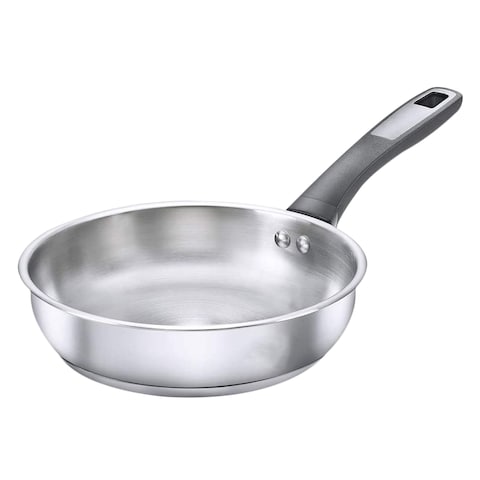 Ramtons&nbsp;RT/203 Master Chef Plus Platina&nbsp;Stainless Steel Fry&nbsp;Pan&nbsp;26cm