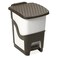 Dea Home Rattan Pedal Waste Bin ART440 Brown 6L