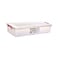 Harmony Under Bed Storage Box With Wheel Clear 35L