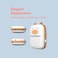 KKmoon - Smart Pocket Mini Printer HD Portable BT Connection Wireless Printer Pocket Cute Appearance Photo Printing Label Notes Errors Memo Thermal Printer with 3 Rolls of Printing Papers