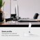 Spigen S350 Stand Designed for Apple Watch Charger Stand Series 7/6/SE/5/4/3/2/1 (45mm,44mm,42mm,41mm,40mm,38mm) Durable TPU with Non-Slip Stable Base - White