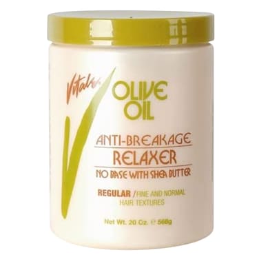 Vitale Olive Oil Anti Breakage No Base With Shea Butter Regular Relaxer 568g