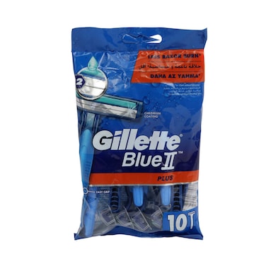 جيليت بلو2 بلس امواس حلاقة 10حبات
