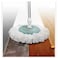 Dreamons link Mop and Bucket Set 360 Degree Spin Rotating Mop with Bucket 2 Microfiber Heads and Adjustable Handle for Home Wooden Floor Cleaning Tools