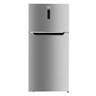 Beko BAD664 UK KE Double Door Fridge 490L Silver