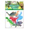 Power Joy Animal Worldz Dinosaur World Animal Figure Toy 4inch 6 PCS