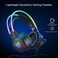 X15 Pro Wired PC Gaming Headphone with Mic and LED Light Black