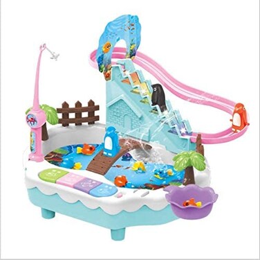 Buy Fishing Toy For Kids Games Magnetic Floating Toy Magnet Pole Rod ...