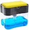 Generic Soap Dispenser, Soap Pump &amp; Sponge Caddy, 2-In-1 Dish Dispenser, Dishwashing Soap Holder, Sponge Rack (2)