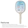Mosquito Swatter, Anti Mosquito Bat, Rechargeable Insect Killer, Mosquito Lure Lamp, 300V out, WEIDASI WD960