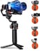 Hohem iSteady MT2 Kit Gimbal Stabilizer For Camera, AI Tracker With Fill Light 3-Axis Gimbal For Mirrorless, Pocket Camera, Action Camera, Smartphone, Stabilizer For DSLR Camera Canon, Nikon, Sony