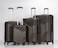 Set of 4 ABS Trolley Luggage With Number Lock 20,24,28,32 Inches