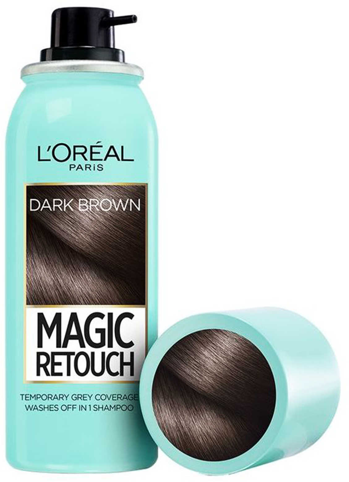 L'Oreal Paris Magic Retouch Instant Root Concealer Spray Dark Brown product thumbnail 2