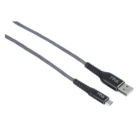 Tras TRA-5214 Micro USB Cable 3A - 1 Meter - Black