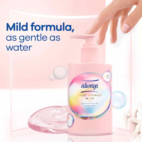 Always Daily Intimate Wash Gel Sensitive Care 270 ml