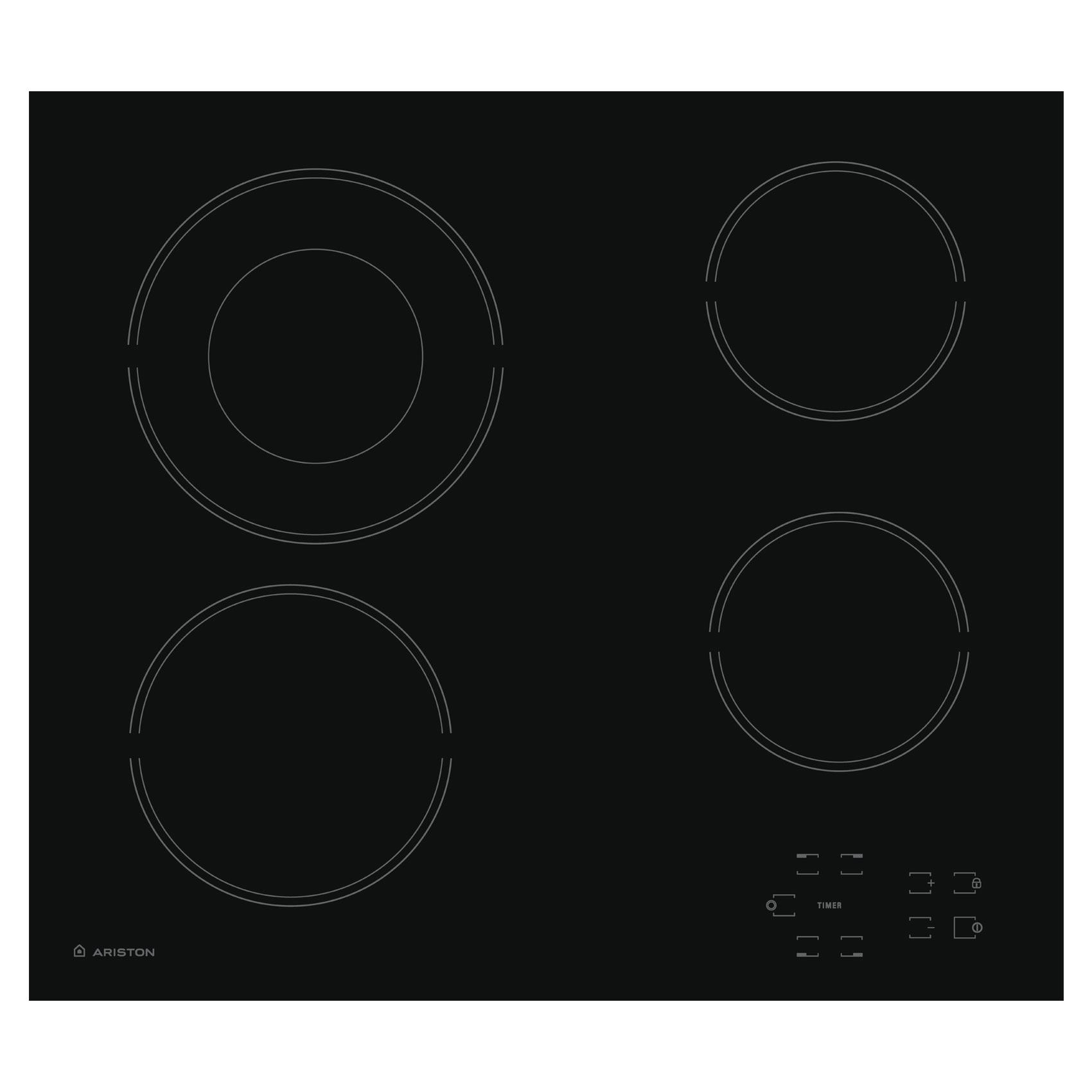 Ariston Built-In Ceramic Hob HR602BA 60CM