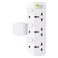 MyChoice 3-Way T-Shape Universal Wall Socket Adapter